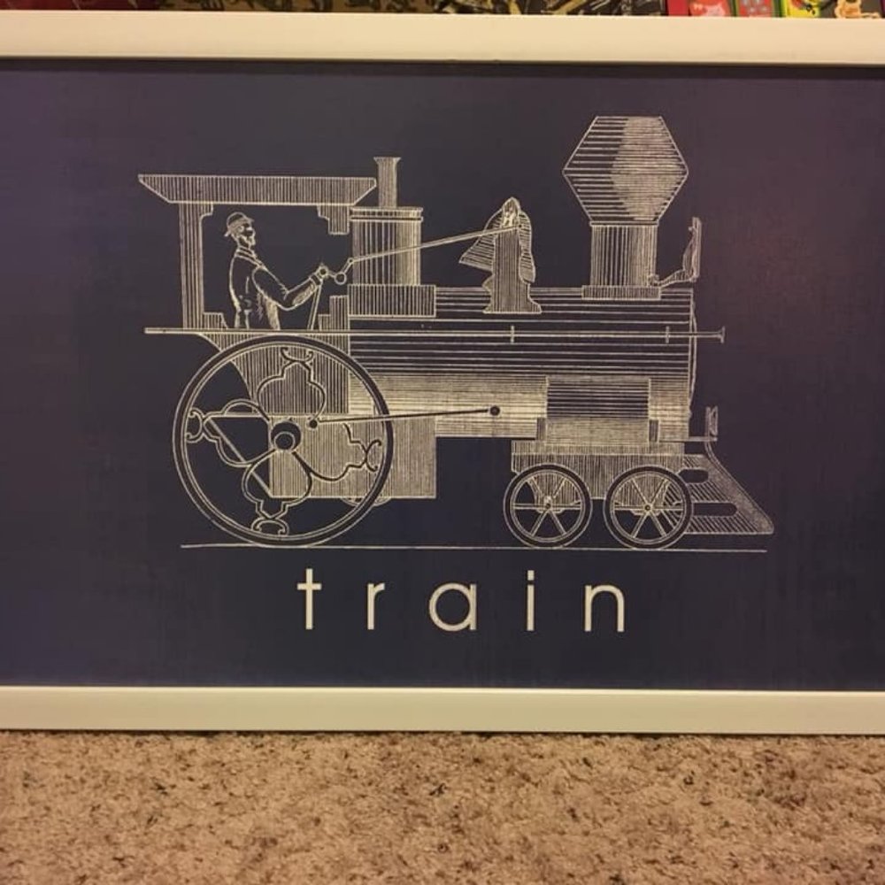 Train Photo Frame